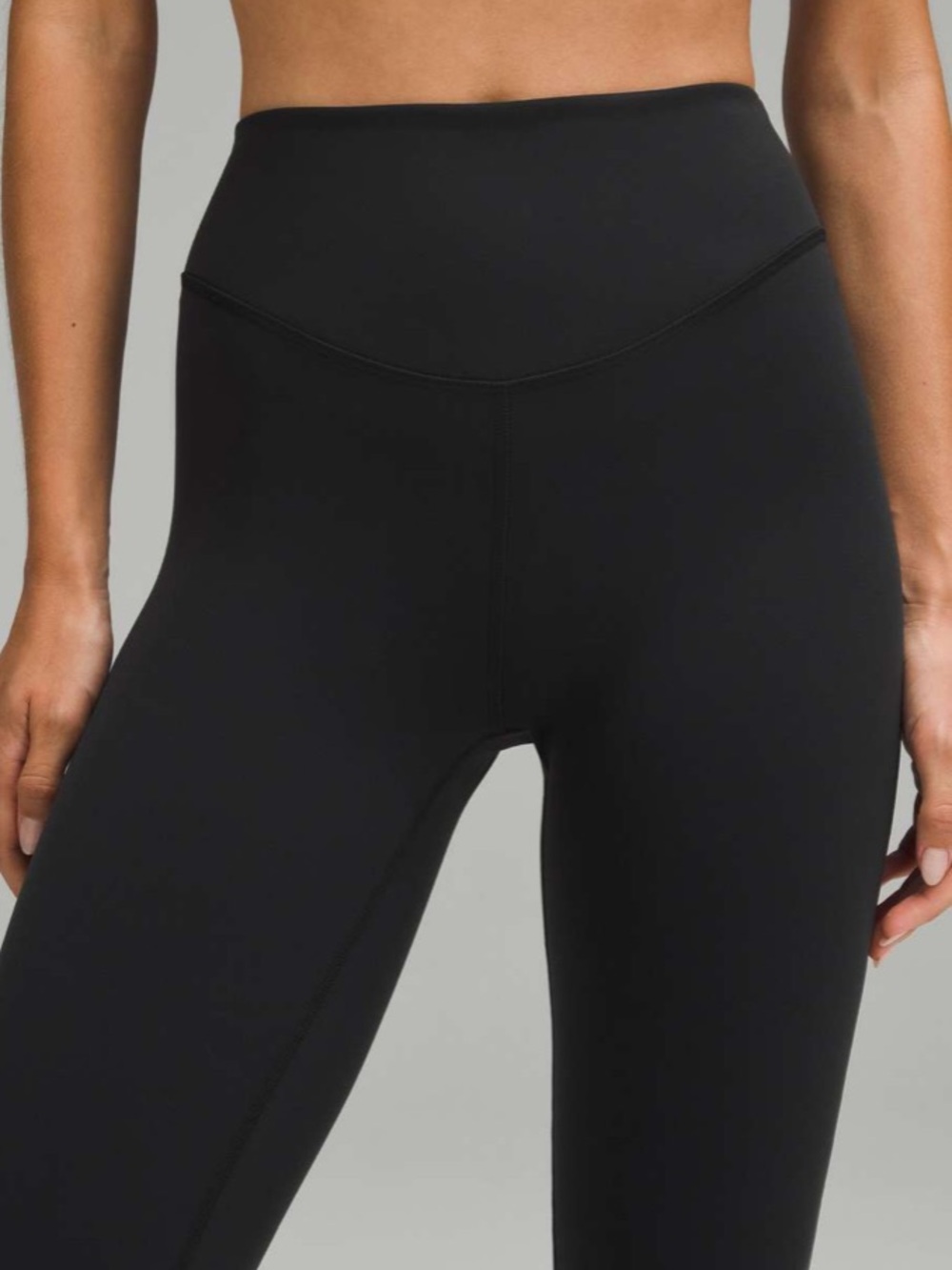 NWT Lululemon Wunder Under SmoothCover High-Rise Tight 28" Black Size 8 - Picture 3 of 10